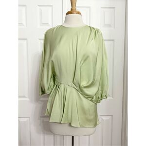 Stine Goya Womens Cora Mint‎ Green Top Size Large